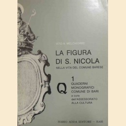 Melchiorre, La figura di S. Nicola nella vita del comune barese