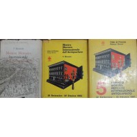 Città di Firenze – Palazzo Strozzi, Mostra Mercato Internazionale dell’Antiquariato, 3a-5a biennale, 1963-1967, 3 voll.