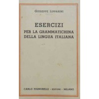 Lipparini, Esercizi per la grammatichina della lingua italiana