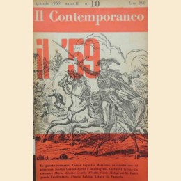 Il Contemporaneo, a. II, n. 10, 1959