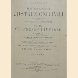 Scholtz, Costruzioni diverse (testo+tavole)