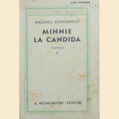 Bontempelli, Minnie la candida