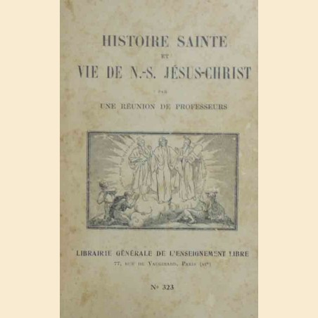 Une reunion de professeurs, Histoire Sainte et Vie de N.-S. Jésus-Christ