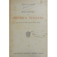 Santoni, Nozioni di metrica italiana ad uso degli alunni delle scuole medie