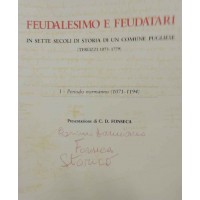 Valente, Feudalesimo e feudatari in sette secoli di storia di un comune pugliese (Terlizzi 1073-1779). I. Periodo normanno