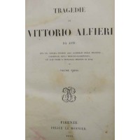 Vittorio Alfieri, Tragedie, 2 voll.