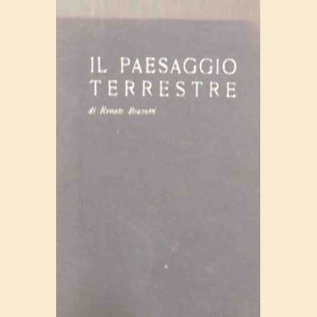 Biasutti, Il paesaggio terrestre