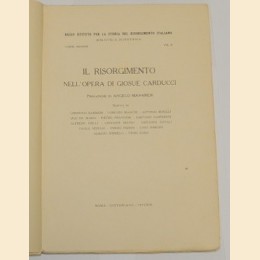 Barbieri et al., Il Risorgimento nell'opera di Giosue Carducci