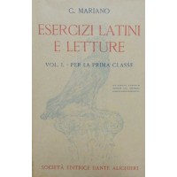 Mariano, Esercizi latini e letture. Volume I