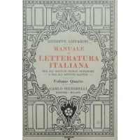 Lipparini, Manuale di letteratura italiana. Volume quarto