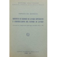 Ministero delle Finanze – Direzione generale delle Imposte Dirette, Imposte sul reddito (legge 2 dicembre 1975)