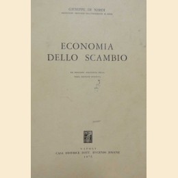 Di Nardi, Economia dello scambio