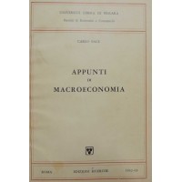 Pace, Appunti di macroeconomia