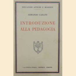 Carlini, Introduzione alla pedagogia