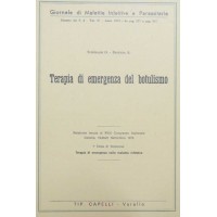 Schiraldi, Brienza, Terapia di emergenza del botulismo