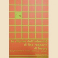 Pravisano, La riforma dell’indennità di fine raporto di lavoro