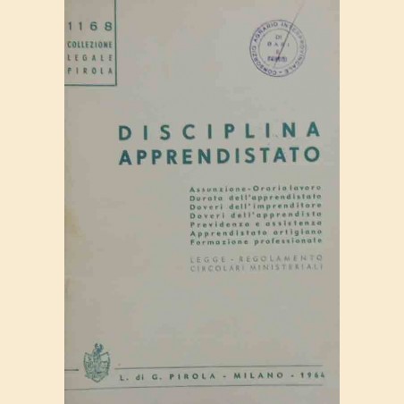 Disciplina apprendistato