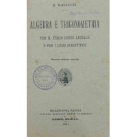 Gallucci, Algebra e trigonometria