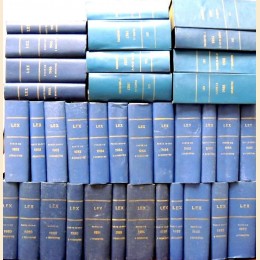 Lex. Legislazione italiana, aa. LXVI-LXXIV, 1980-1988, nove annate complete,  36 tomi