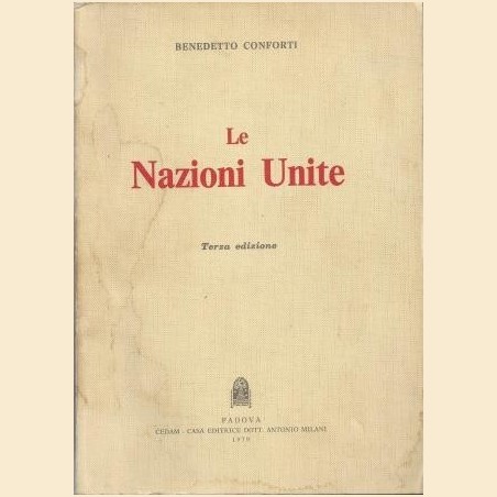 Conforti, Le Nazioni Unite