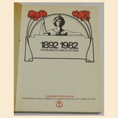 1892 1982. Psi Novanta anni di storia, a cura di Molaioli