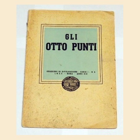 Gli otto punti, Quaderni di Divulgazione, serie II, n. 2