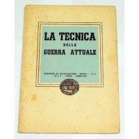 La tecnica della guerra attuale, Quaderni di Divulgazione, serie I, n. 3