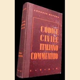 Butera, Il codice civile italiano commentato secondo l’ordine degli articoli. Libro della tutela dei diritti