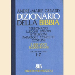 Gerard, Dizionario della Bibbia. Volume secondo I-Z