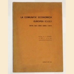 Ranieri, La Comunità Economica Europea (C.e.e.). Struttura, finalità, geografia economica e risultati
