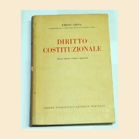 Crosa, Diritto costituzionale