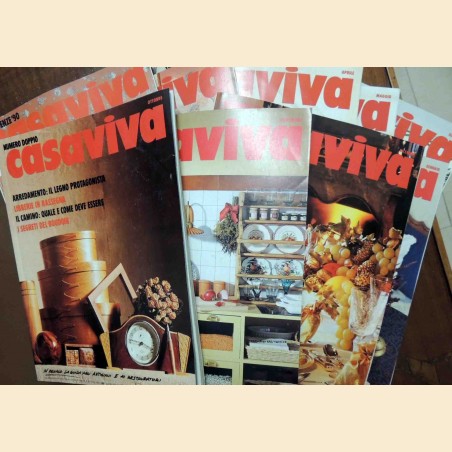 Casaviva, a. XVII-XVIII, nn. 190-198, ottobre 1989-giugno 1990 (9 numeri)