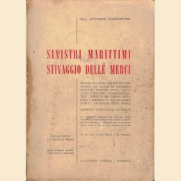 Sorrentino, Sinistri marittimi Stivaggio delle merci