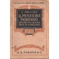 Meliconi, Il pensiero moderno in lingua latina