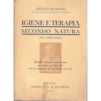 Romano, Igiene e terapia secondo natura. (Neo-ippocratismo)