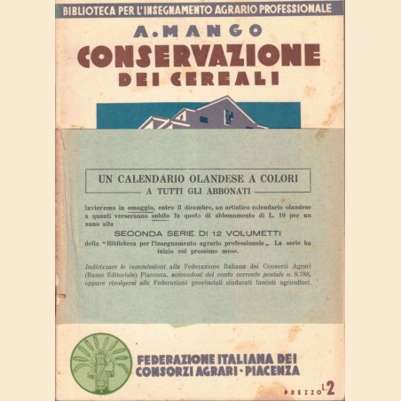 Mango, Conservazione dei cereali