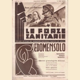 Le forze sanitarie, a. VII, n. 8, 30 aprile 1938