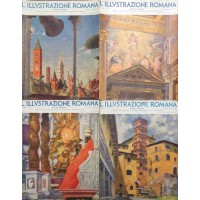 L’illustrazione romana. Rivista mensile, a. I, nn. 3, 4, 5, 6, aprile-luglio 1939