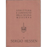 Hessen, Struttura e contenuto della scuola moderna. Principi della didattica nuova (ed. 1959)