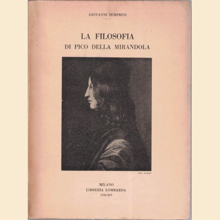 Semprini, La filosofia di Pico della Mirandola