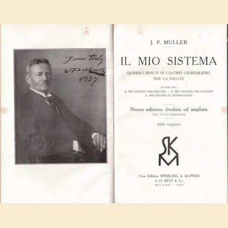 Muller, Il mio sistema. Quindici minuti di lavoro giornaliero per la salute