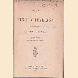 Morandi, Origine della lingua italiana