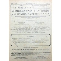 Rivista di ingegneria sanitaria e di edilizia moderna. Periodico quindicinnale, a. XI, 1915, 8 numeri