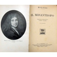 Molière, Il misantropo, versione e prefazione di A. Cajumi