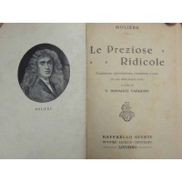 Molière, Le preziose ridicole, traduzione, introduzione, commento e note a cura di V. Bonaiuti Tarquini