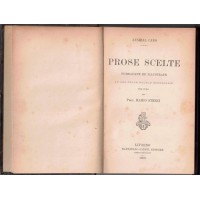 Caro, Prose scelte, pubblicate ed illustrate ad uso delle scuole secondarie per cura del Prof. M. Sterzi