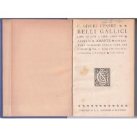 Cesare (Caesar), Belli gallici. Libri VII. Cum A. Hirti Libro VIII, a cura di A. Amante, 2 voll.