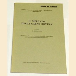 Il mercato della carne bovina, a cura di Orlando