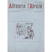 Attraverso l’Abruzzo. Rivista mensile, a. VII, n. 1, gennaio 1959