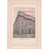 Società Dante Alighieri, a cura di G. Provenzal